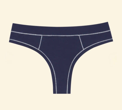 Huha Thong Mineral Undies Navy & White