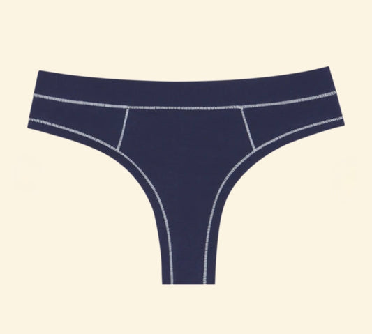 Huha Thong Mineral Undies Navy & White