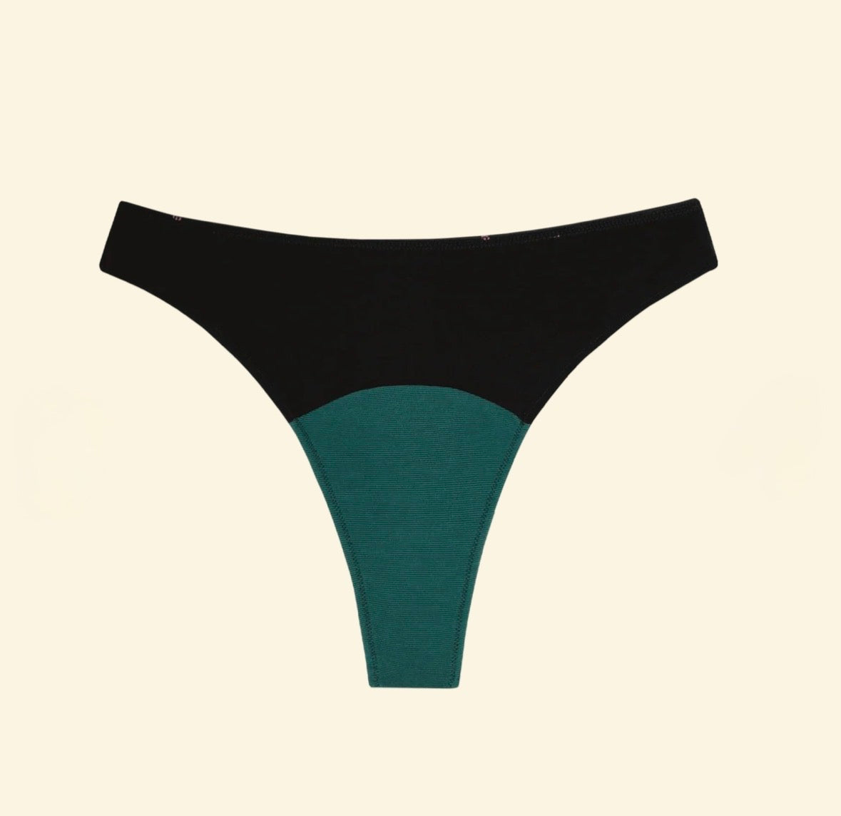 Huha High Rise Thong Mineral Undies Midnight Rose Limited Edition