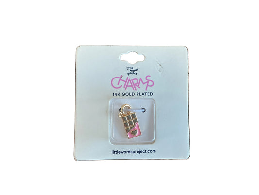 Little Words Project Chocolate Bar Charm