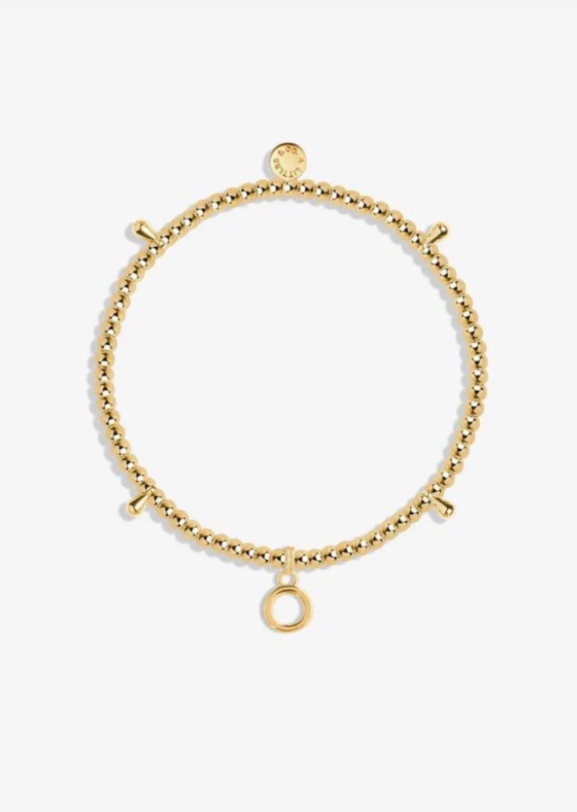 A Littles & Co. - Gold Initial Bracelet
