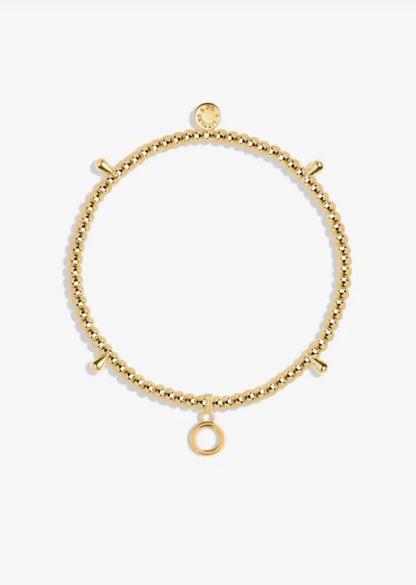 A Littles & Co. - Gold Initial Bracelet