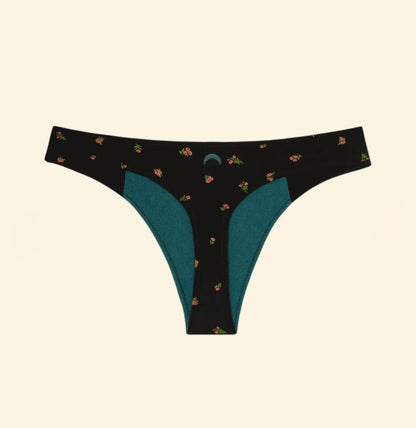 Huha Low Profile Thong Mineral Undies Midnight Rose Limited Edition