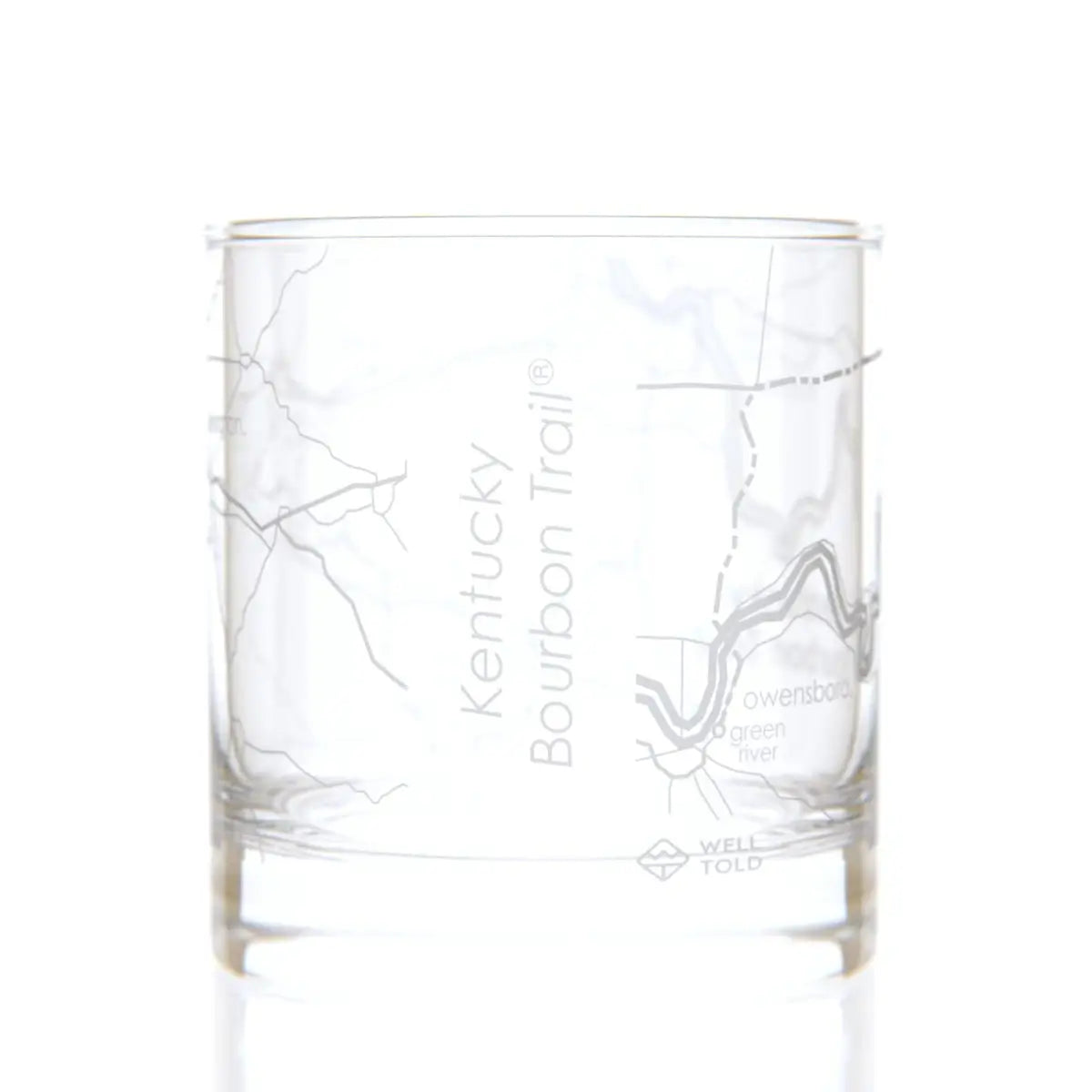 Kentucky Bourbon Trail® - Trail Map - Rocks Glass - 11 oz