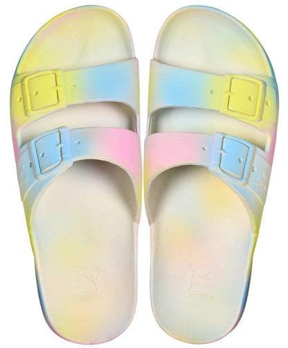 Cacatoès Lapa Tie & Dye Blue Scented Sandals