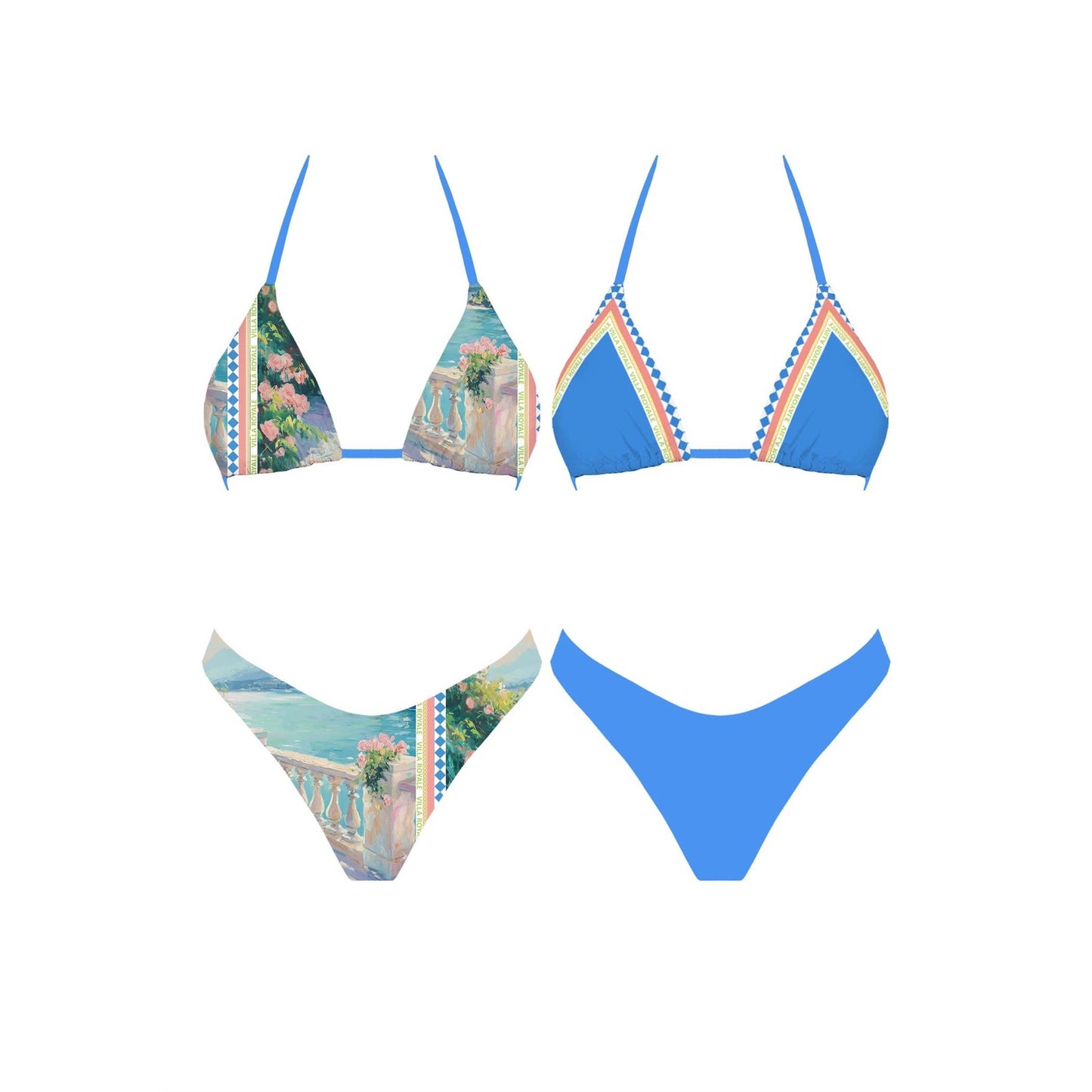 Saint-Tropez Reversible Bikini Set