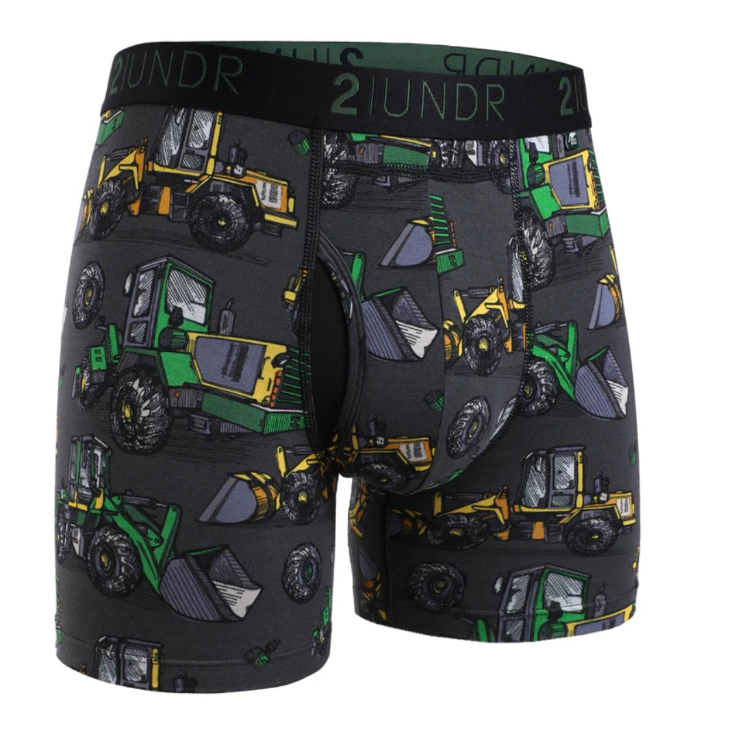 2UNDR Dirt Diggler Swing Shift 6" Boxer Brief