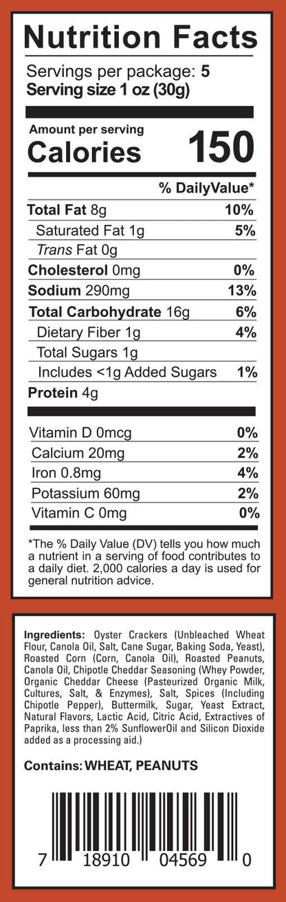 Couch Mix® - Chipotle Cheddar 5.5-oz bag