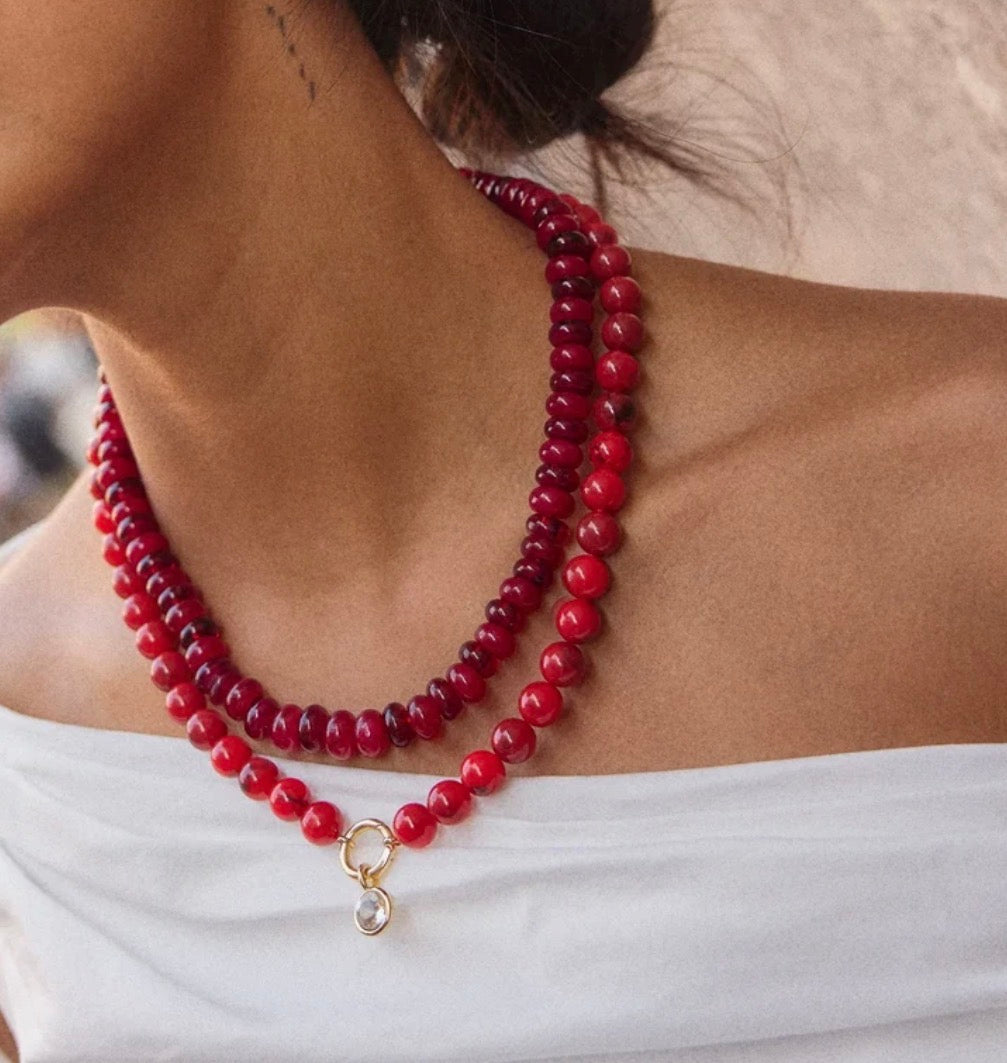 Bauble Bar - Joyce Semi-Precious Beaded Necklace