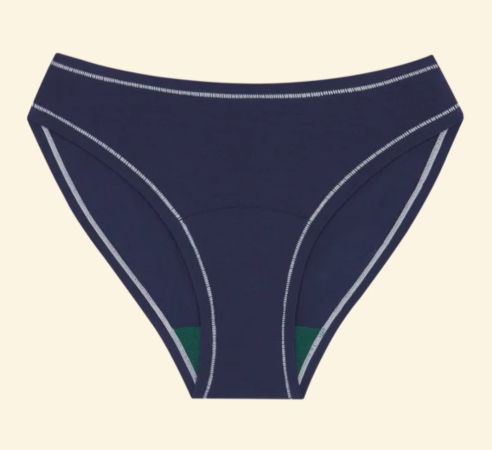 Huha Bikini Mineral Undies Navy & White