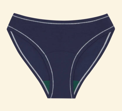 Huha Bikini Mineral Undies Navy & White