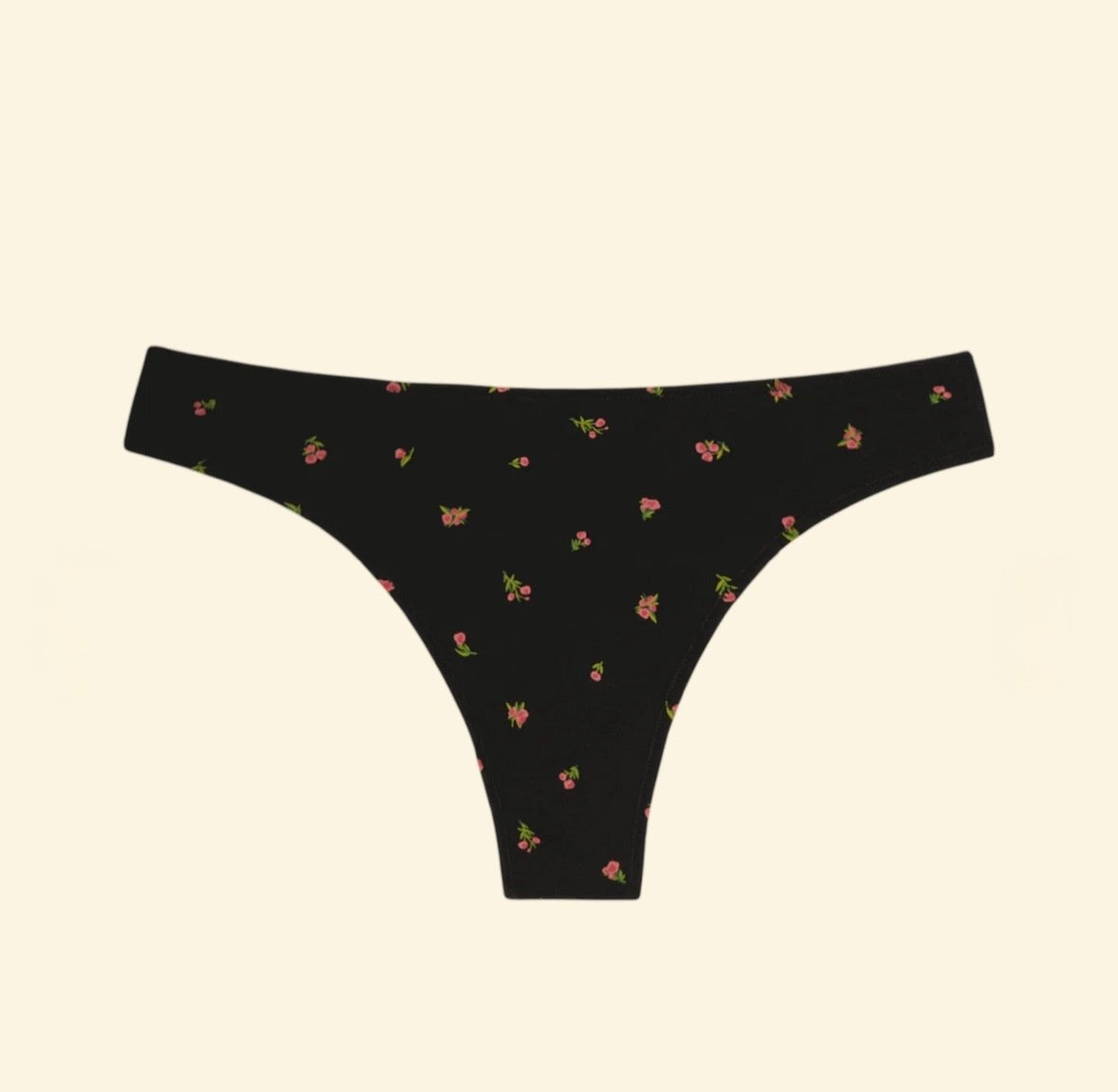 Huha Low Profile Thong Mineral Undies Midnight Rose Limited Edition