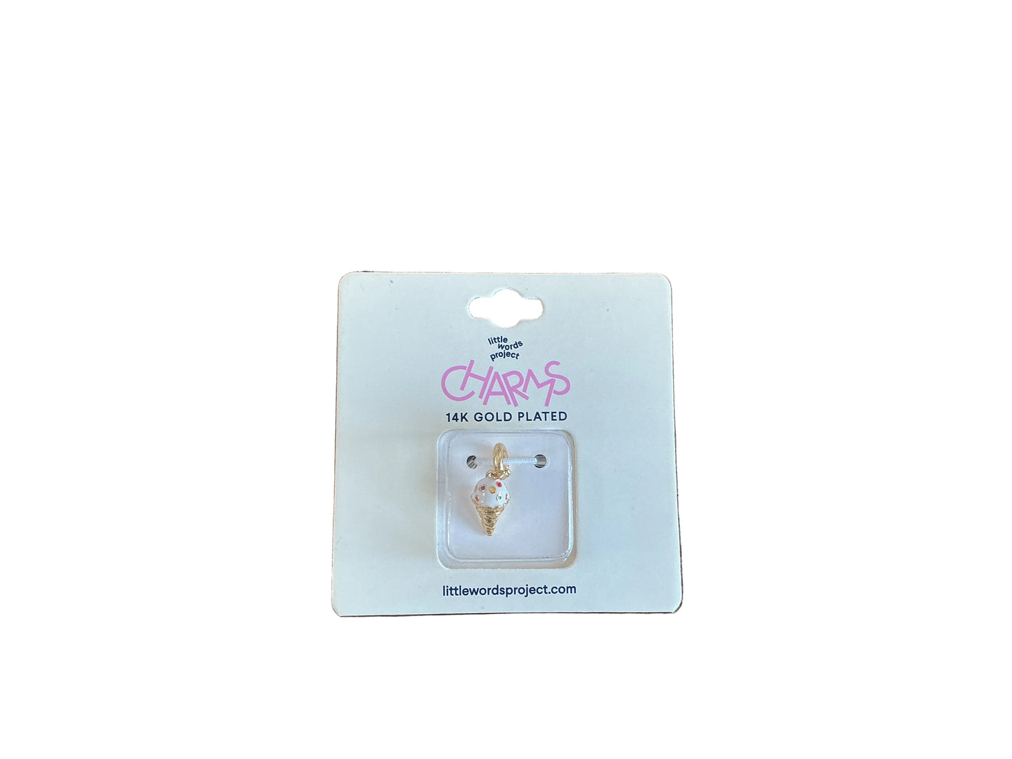 Little Words Project Ice Cream Charm