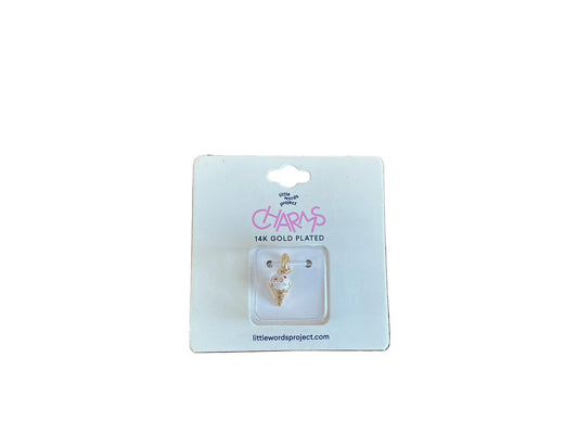 Little Words Project Ice Cream Charm