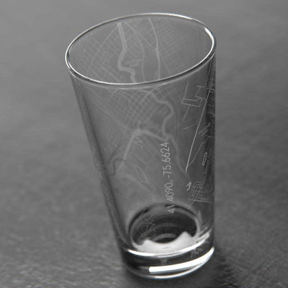 CUSTOM SCRANTON PINT GLASS