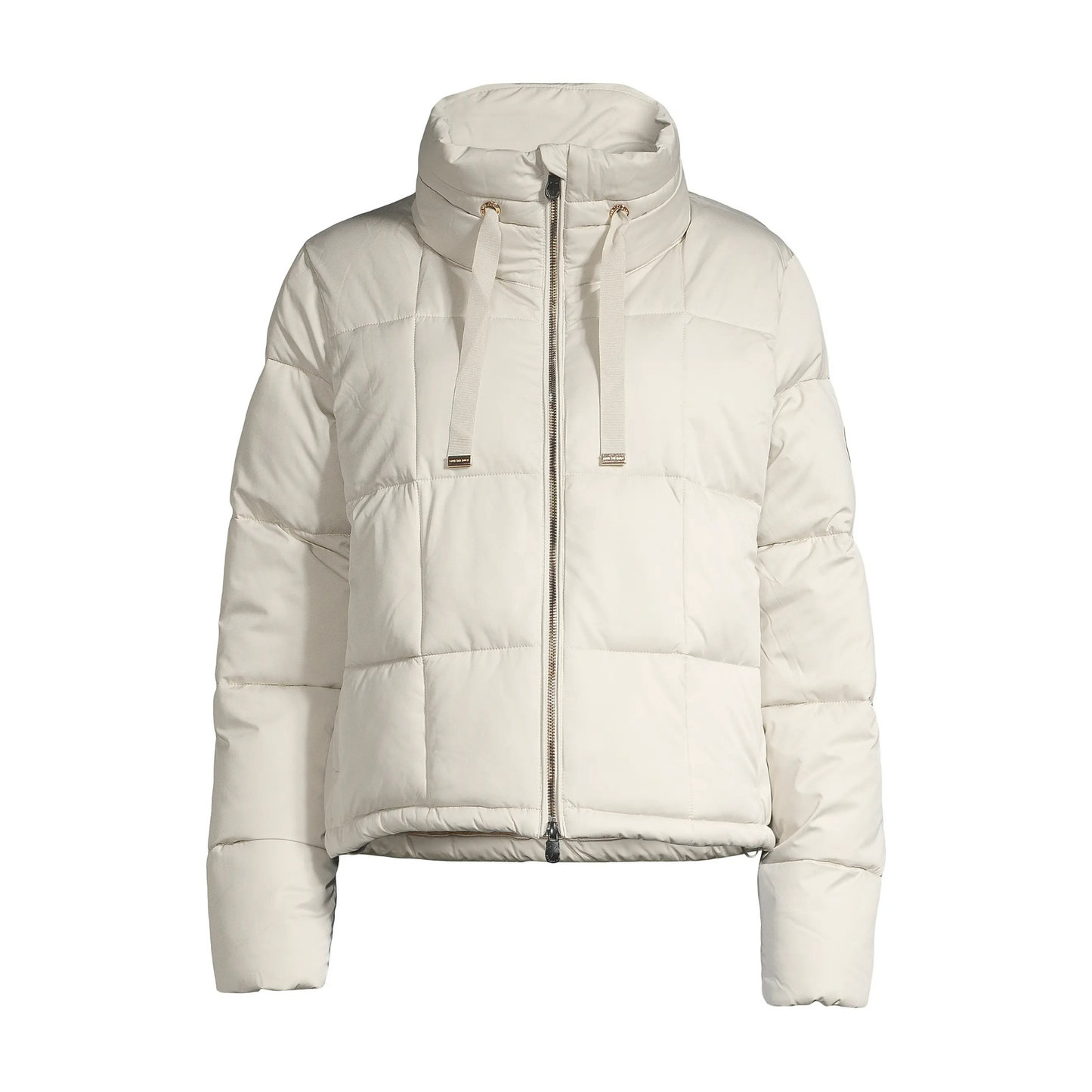 Save the Duck Lobelia Channel Quilted Puffer Jacket - Champagne