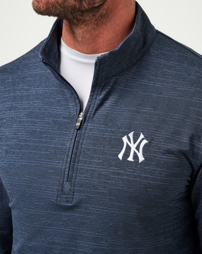 Travis Mathew New York Yankees The Heater Quarter Zip