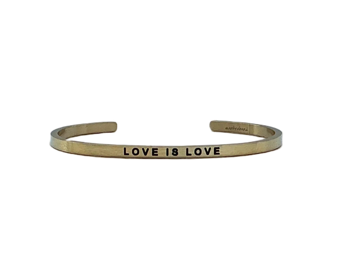 MantraBand Love is Love Cuff