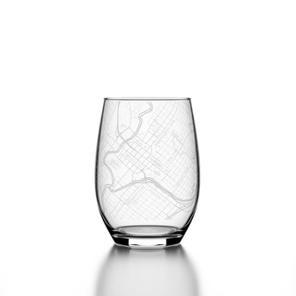 CUSTOM  SCRANTON STEMLESS WINE GLASS