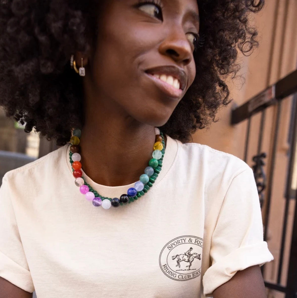 Bauble Bar - Mini Jane Beaded Necklace