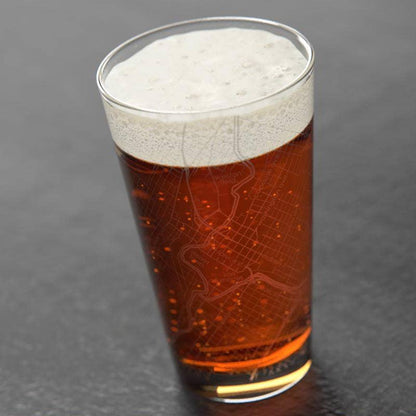CUSTOM SCRANTON PINT GLASS