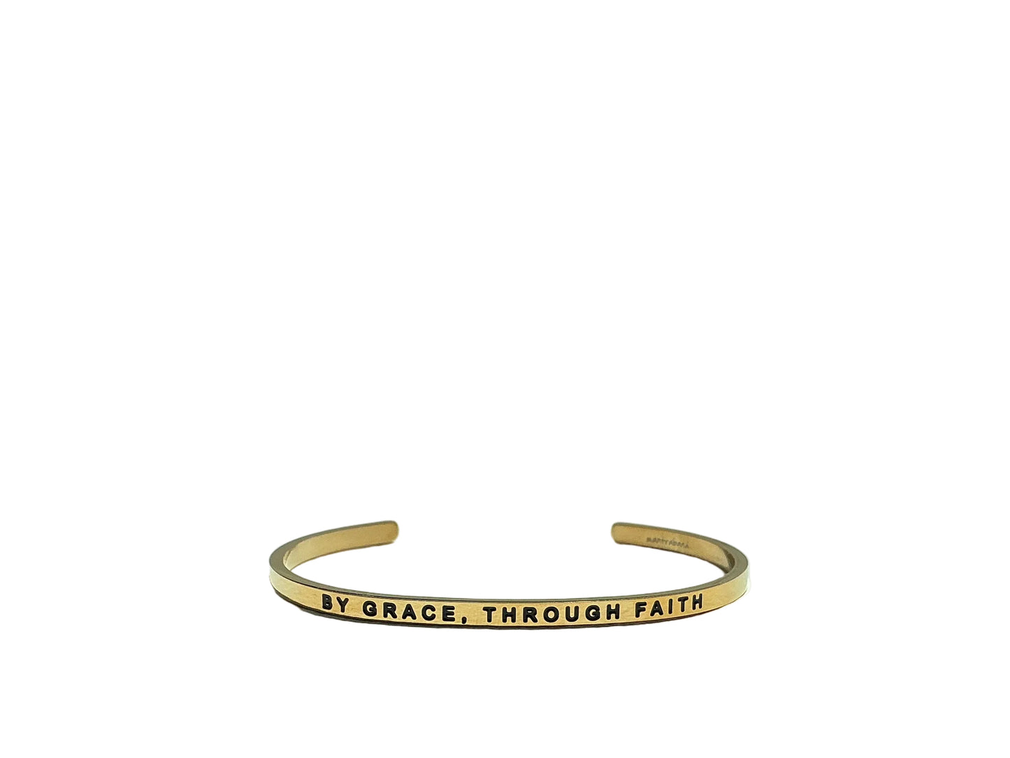 MantraBand By Grace, Through Faith Cuff