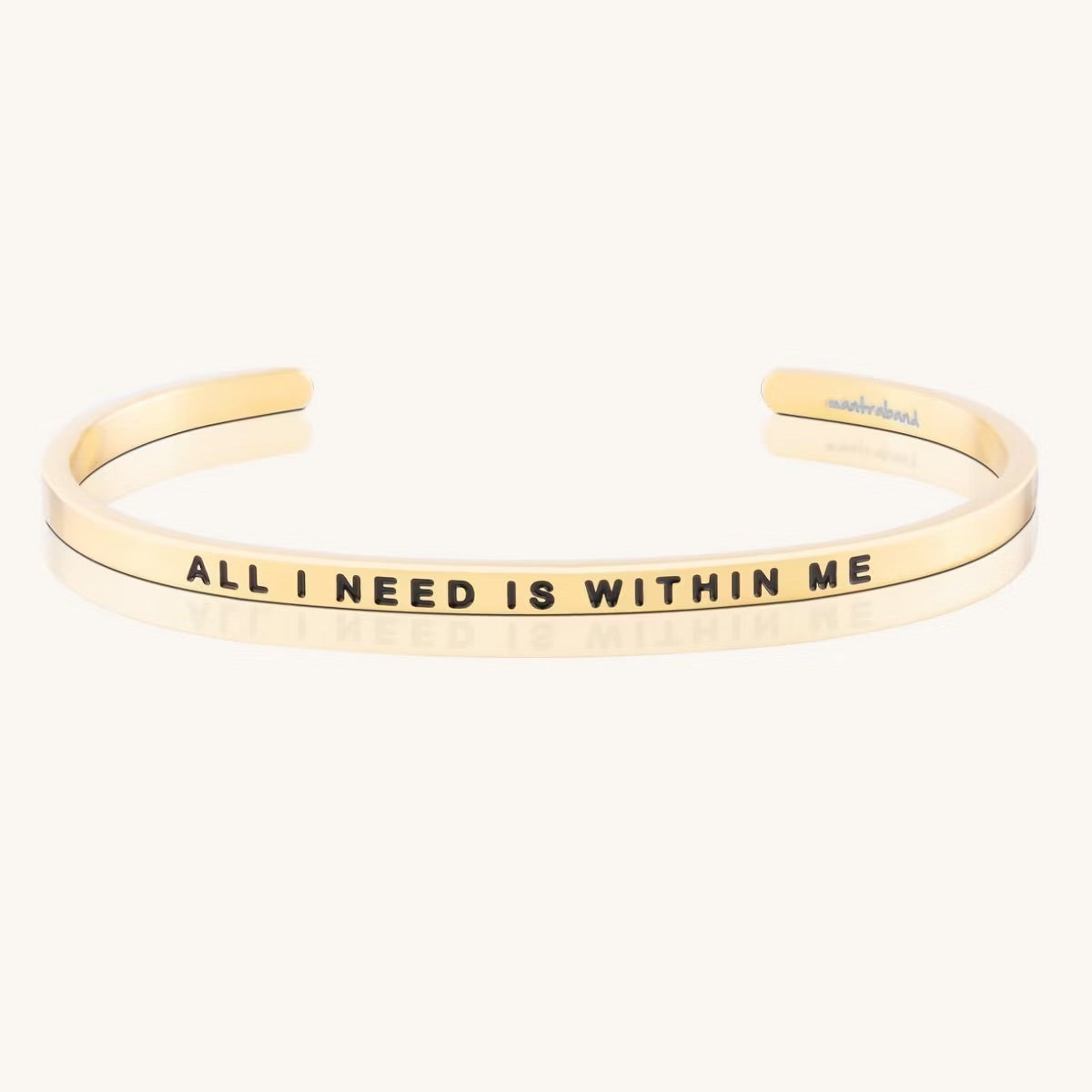 MantraBand All I Need Is Within Me Cuff
