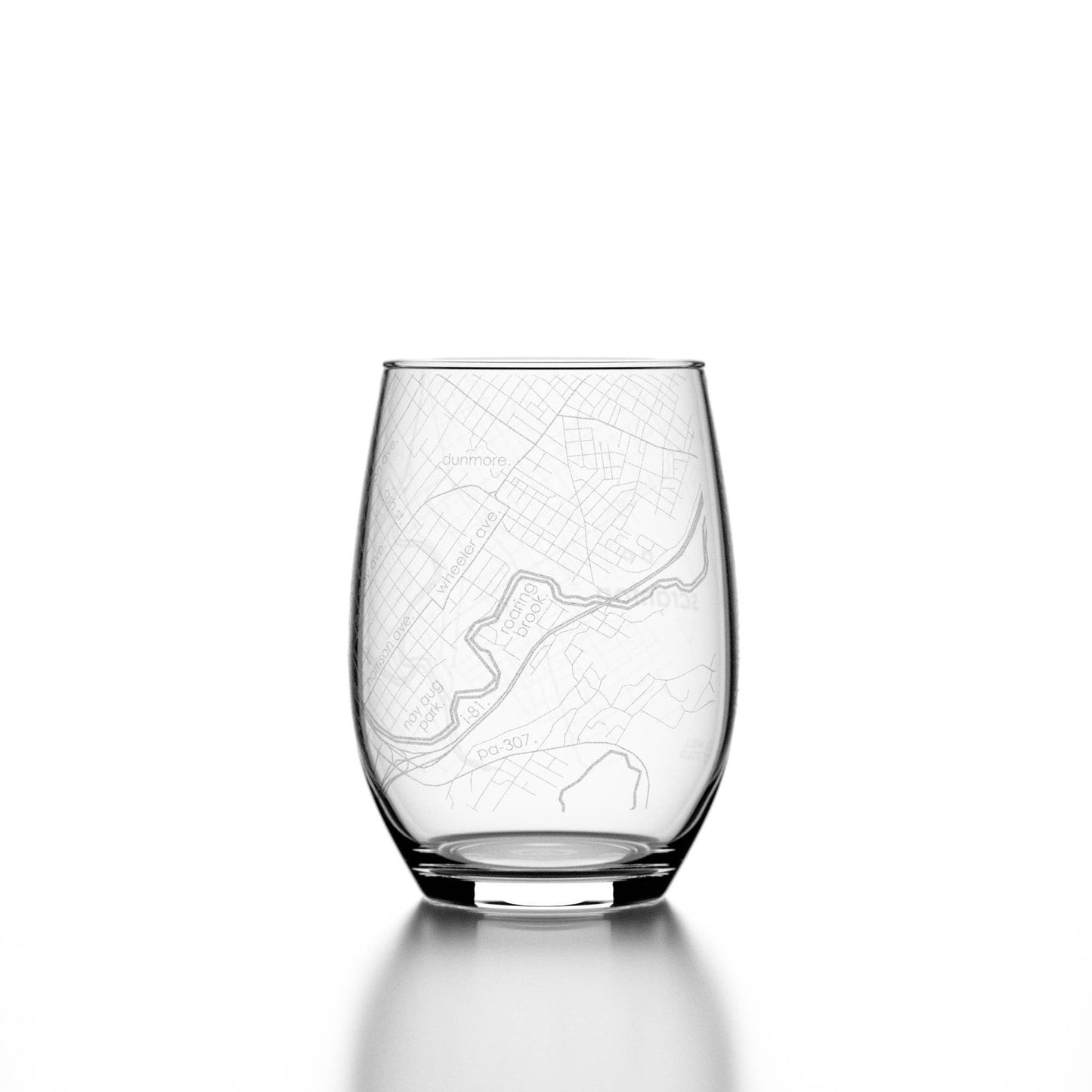 CUSTOM  SCRANTON STEMLESS WINE GLASS