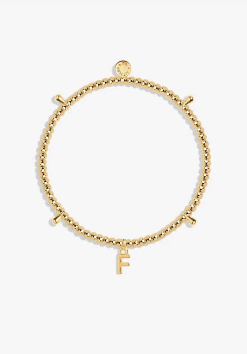 A Littles & Co. - Gold Initial Bracelet