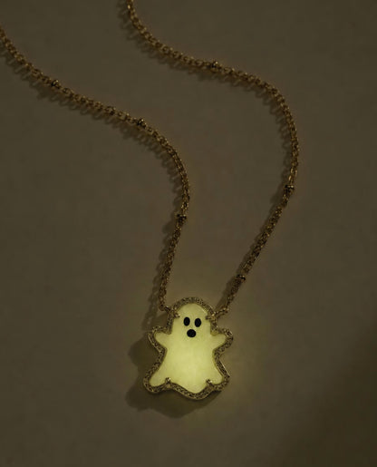 Kendra Scott Ghost Glow in the Dark Short Pendant Necklace Reversible