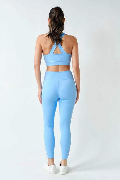 Mono B Align Contrast Sports Bra & Leggings Set