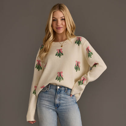 Ivory Tree Sweater