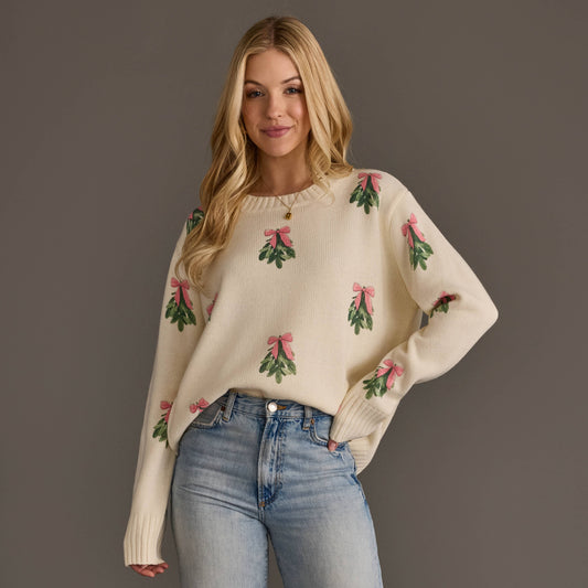 Ivory Tree Sweater