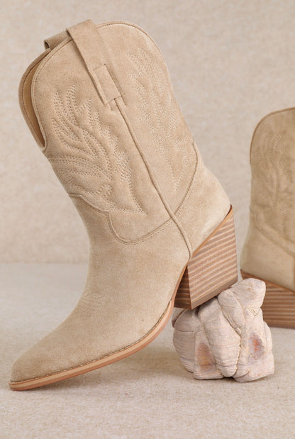 MiiM Nicole Western Boot Bootie