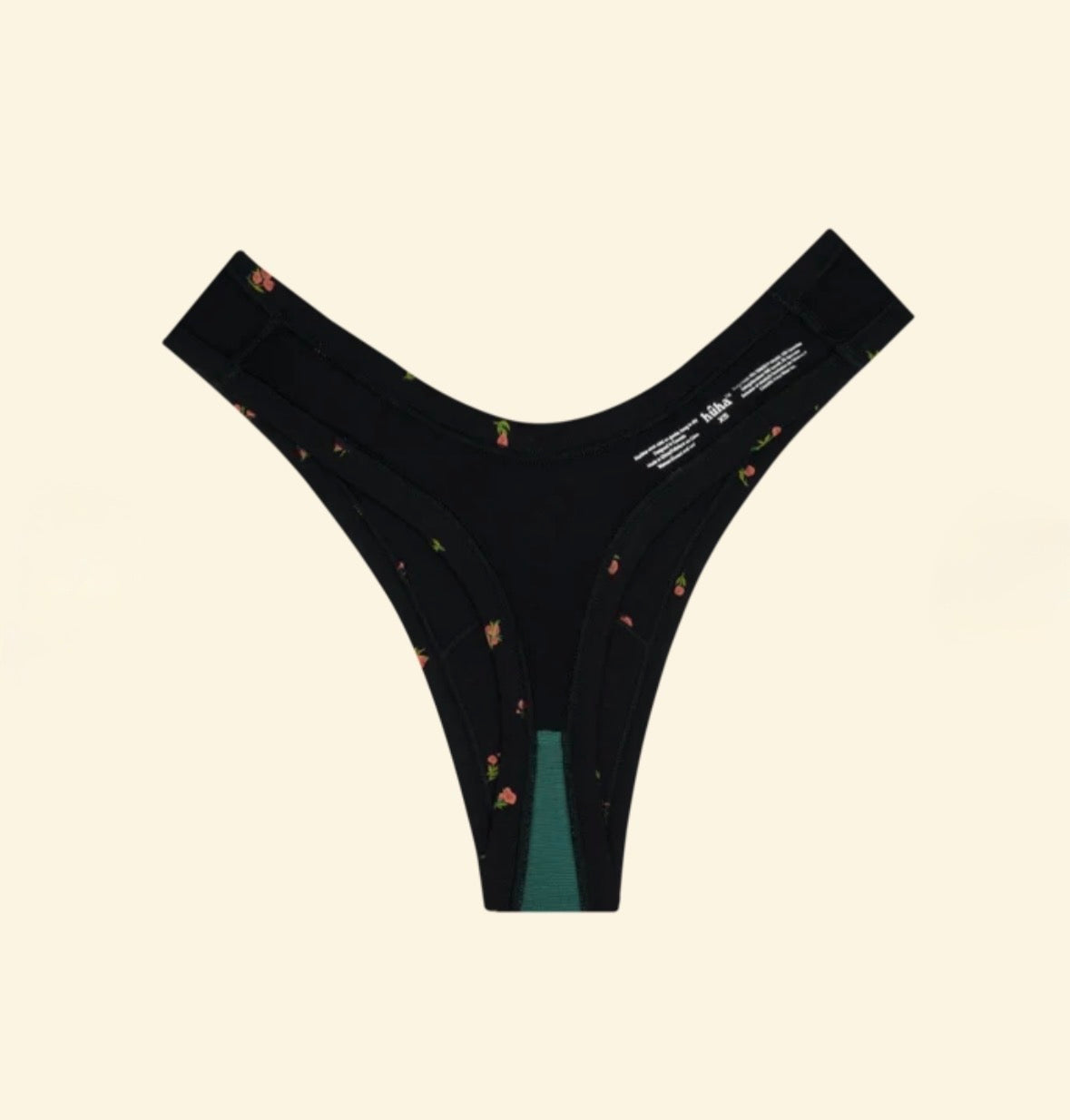Huha Dipped Thong Mineral Undies Midnight Rose Limited Edition