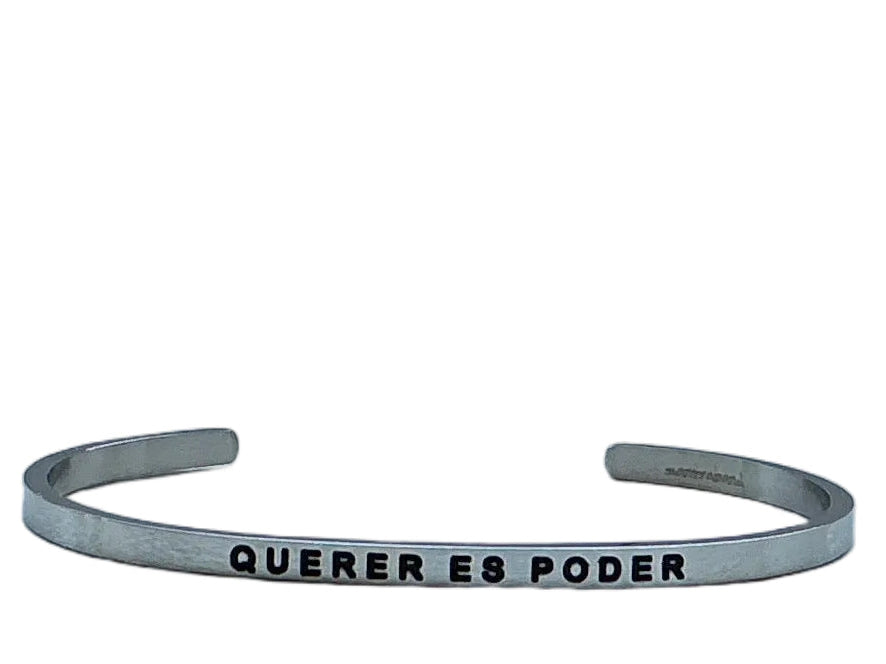 MantraBand Querer Es Poder Cuff