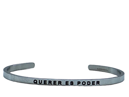 MantraBand Querer Es Poder Cuff