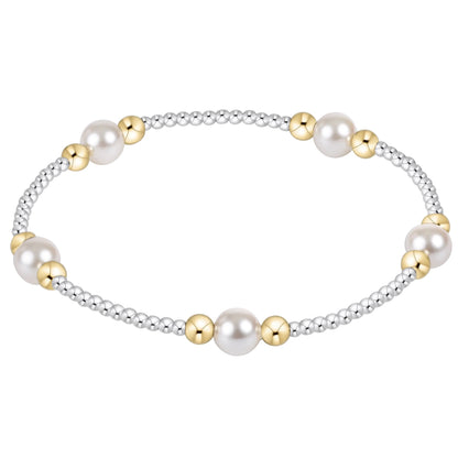 Enewton Purpose Pearl Bracelet Silver