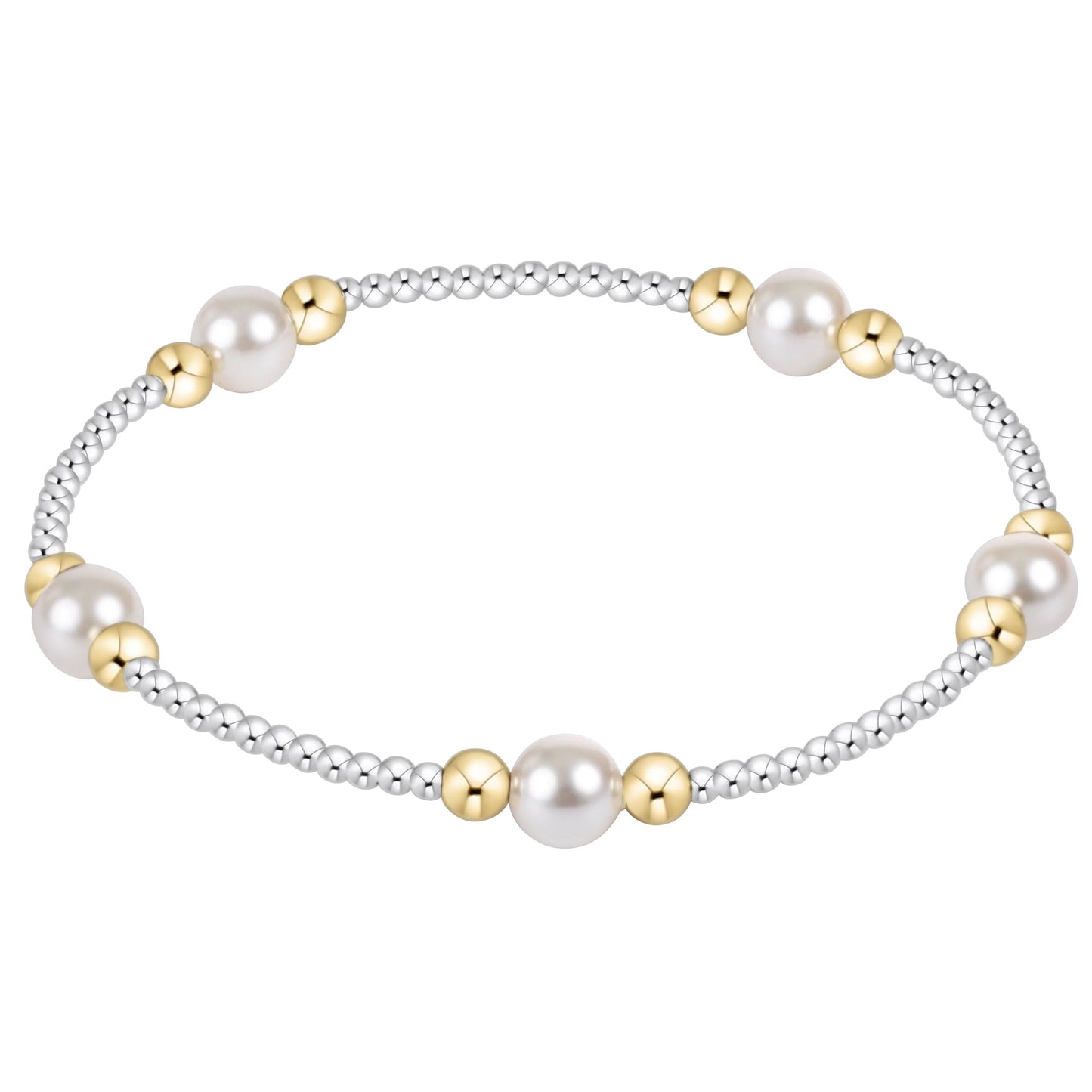 Enewton Purpose Pearl Bracelet Silver