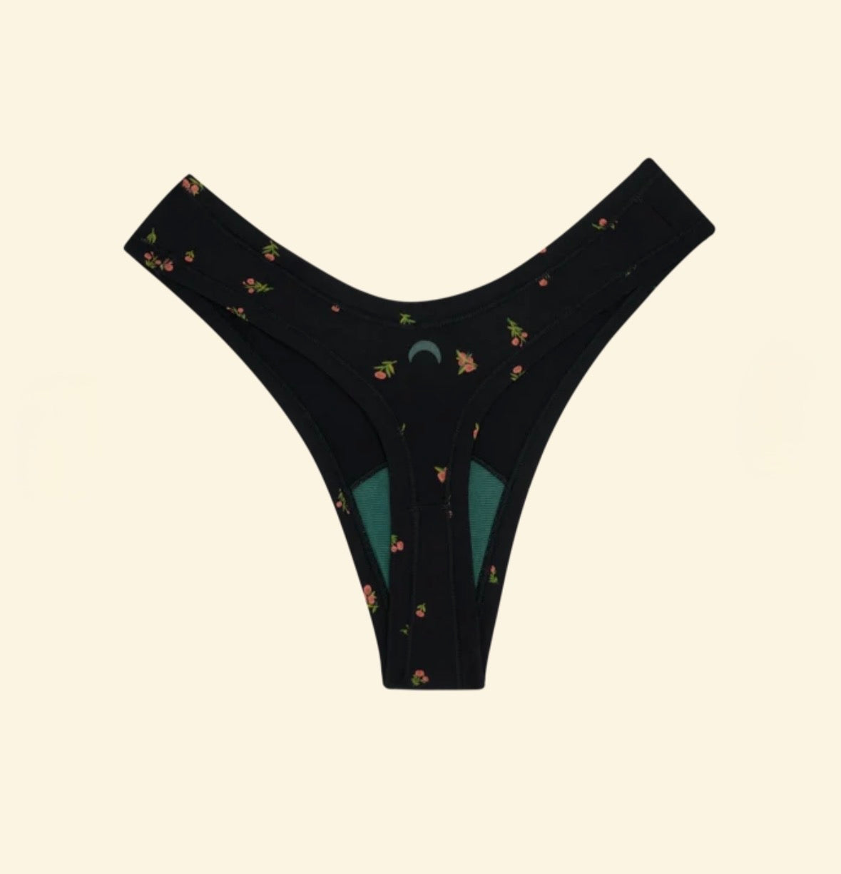 Huha Dipped Thong Mineral Undies Midnight Rose Limited Edition