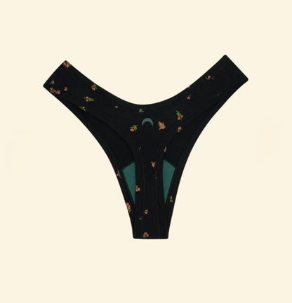 Huha Dipped Thong Mineral Undies Midnight Rose Limited Edition
