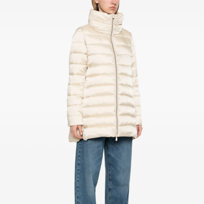 Save the Duck Lydia Quilted Water-Repellent Puffer - Sand Beige