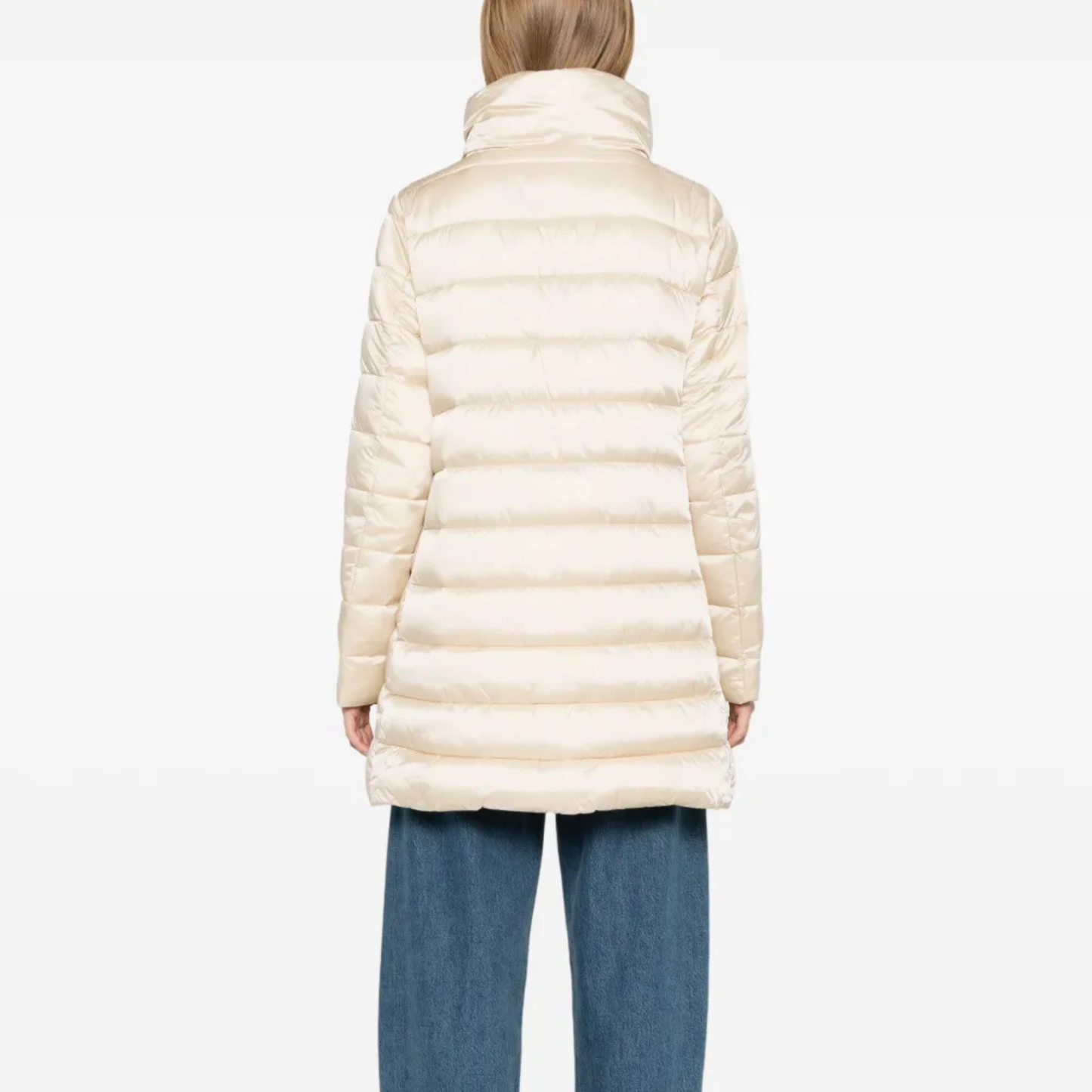 Save the Duck Lydia Quilted Water-Repellent Puffer - Sand Beige