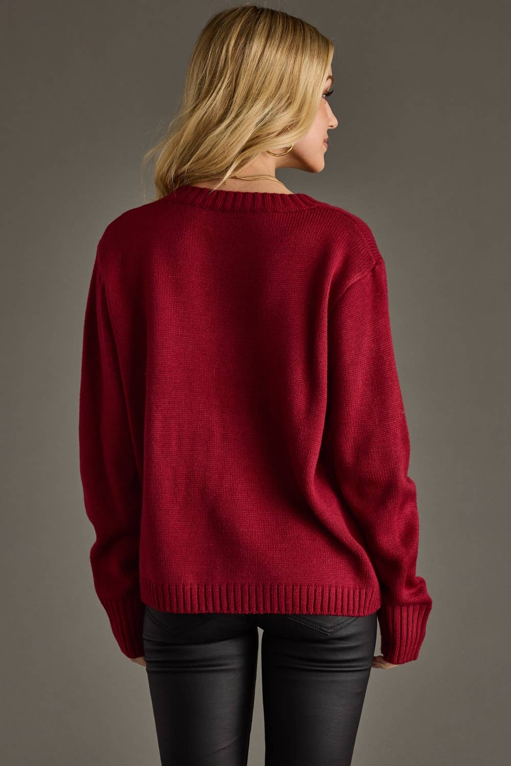 Maroon Game Day Sweater