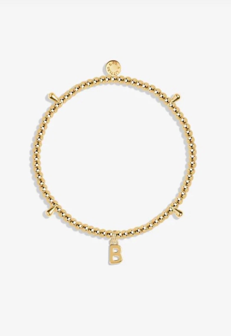 A Littles & Co. - Gold Initial Bracelet