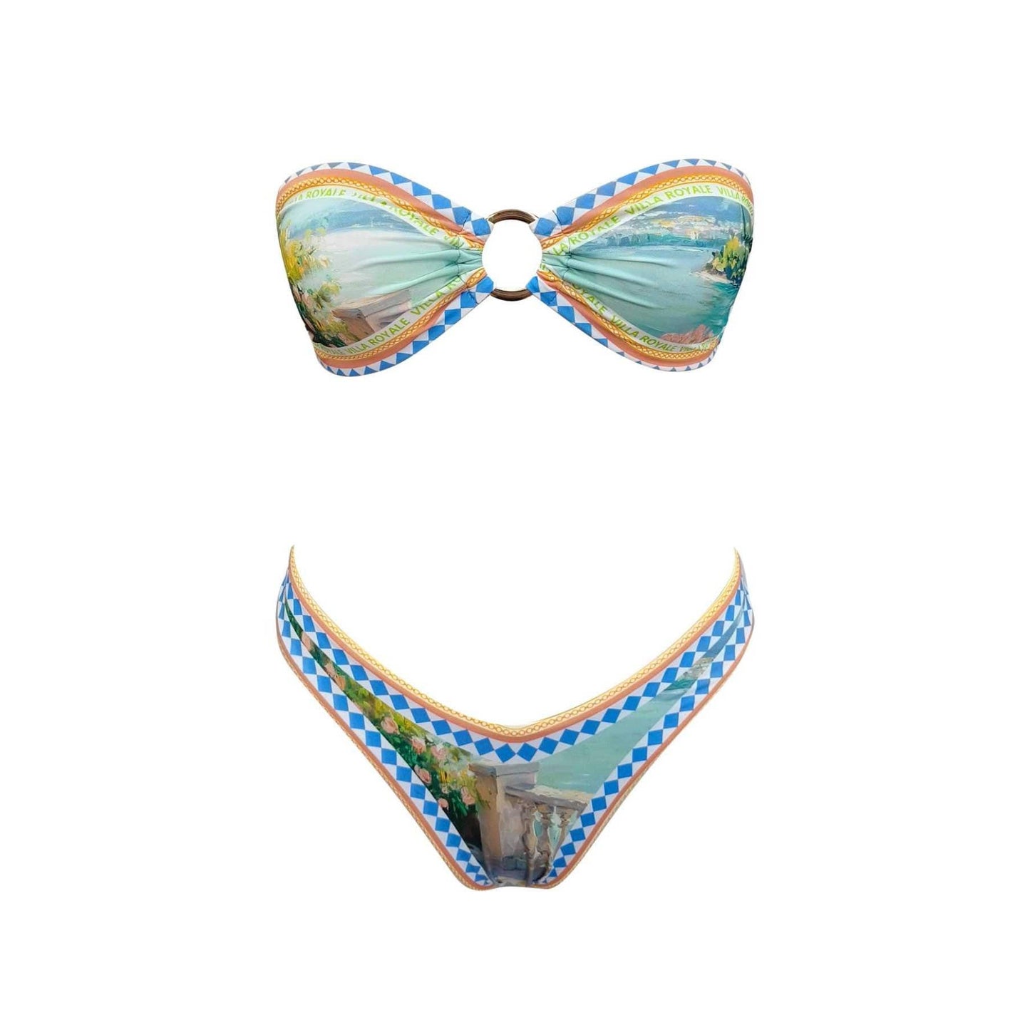 Saint-Tropez Ring Bandeau Bikini Set