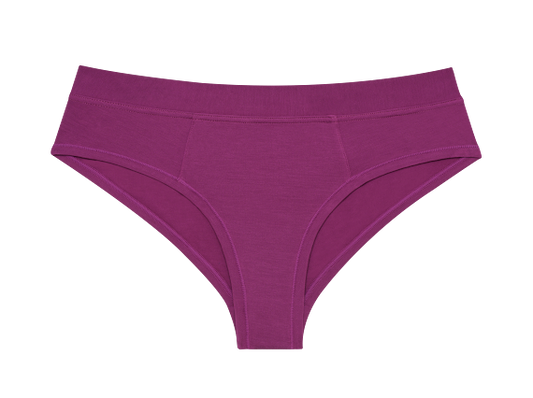 Huha Cheeky Mineral Undies Berry Dark Pink Limited Edition
