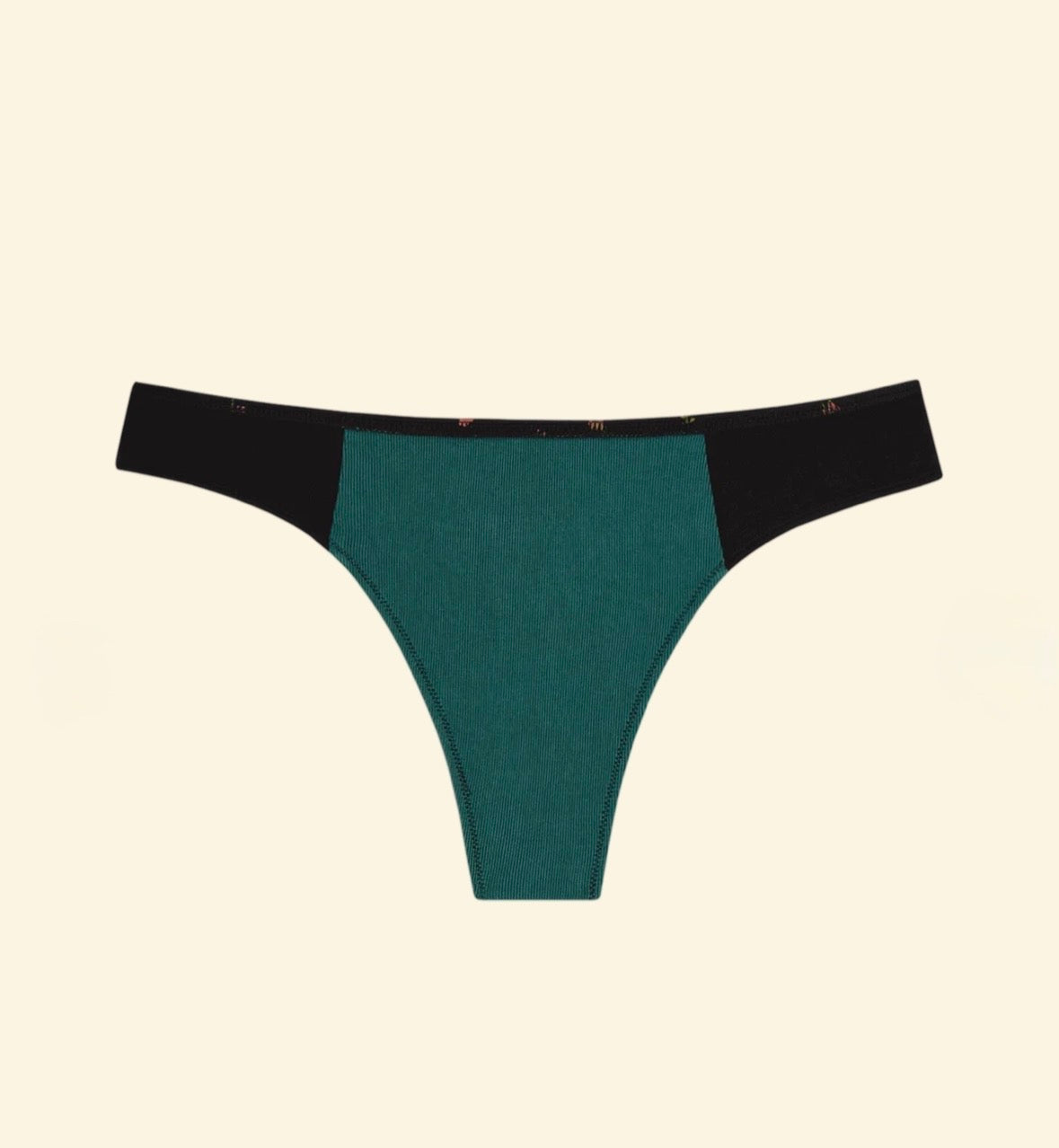 Huha Low Profile Thong Mineral Undies Midnight Rose Limited Edition
