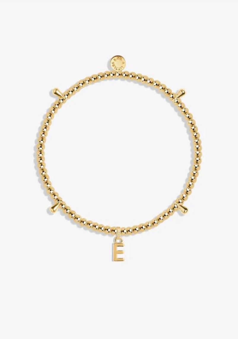 A Littles & Co. - Gold Initial Bracelet