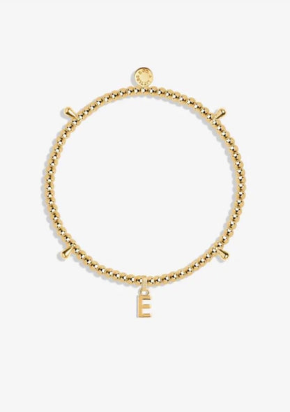 A Littles & Co. - Gold Initial Bracelet
